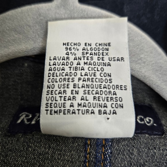 Vtg 90s/y2k Revolt Jeans Co Denim Belted Zip Up Jumpsuit, Women's Size Medium - Picture 10 of 10